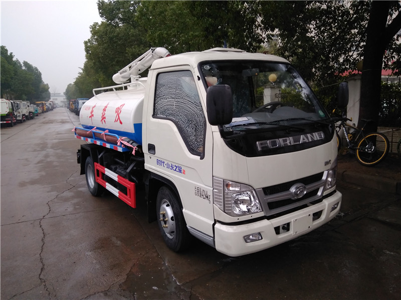 国六福田3立方吸粪车